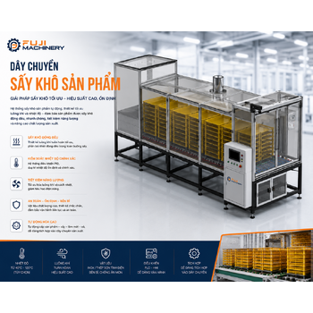 DÂY CHUYỀN SẤY SẢN PHẨM