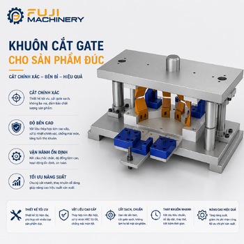 Khuôn cắt gate cho sản phẩm đúc