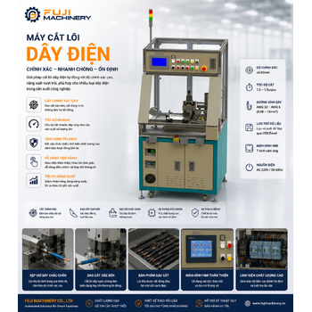 Máy cắt lõi dây điện