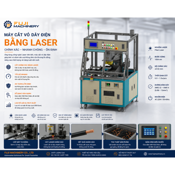 Máy cắt Laser trên dây điện
