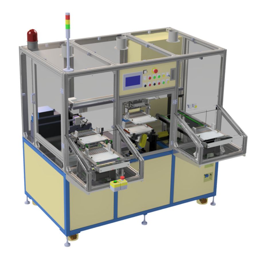 máy vừa phun nhựa thông vừa nhúng thiếc