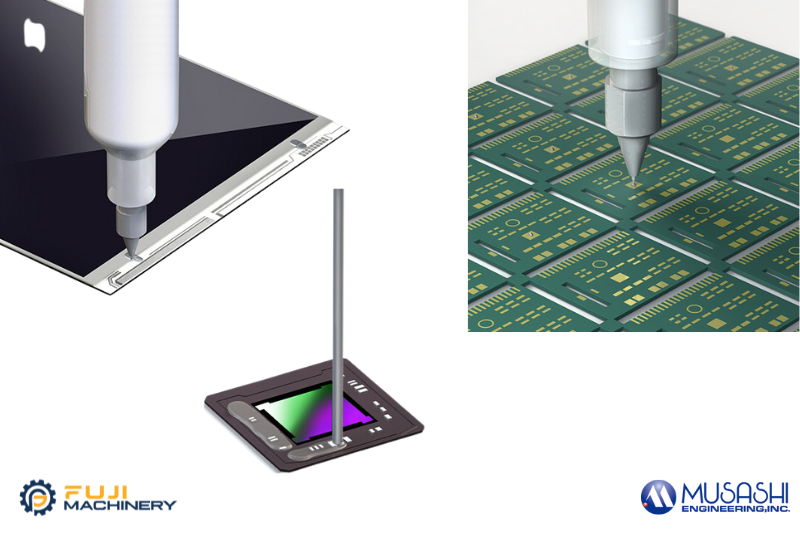 Ứng dụng của máy bôi keo tự động SuperSigma CM3