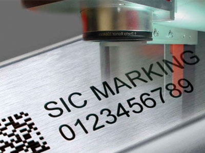 khắc dấu laser sic marking