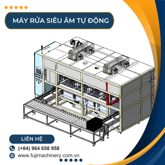 máy rửa siêu âm tự động