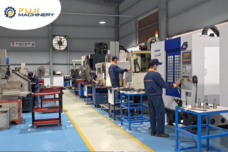 Quy trình chế tạo máy tự động hóa - Fuji Machinery